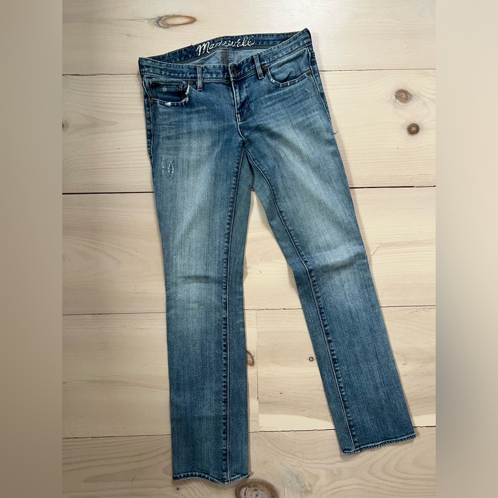 Madewell Rail Straight classic denim jeans